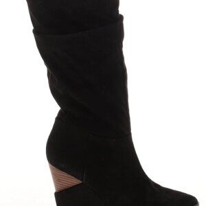 Jessica Simpson Black Faux Suede Boots Women's size 8M
